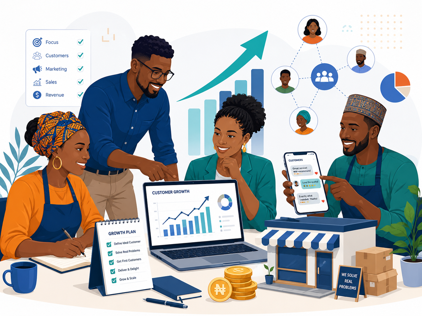 A growth plan turning into a thriving small business